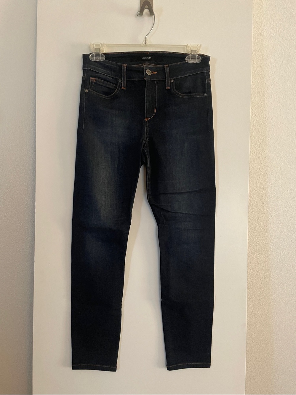 JOES CHRISSY- Dark Wash Mid rise Skinny Denim Jeans Pants Soft Stretch Cotton